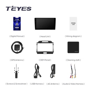 Navigatie Auto Teyes CC3 2K Kia Sportage 3 2010-2016 6+128GB 9.5" QLED Octa-core 2Ghz, Android 4G Bluetooth 5.1 DSP - Img 11