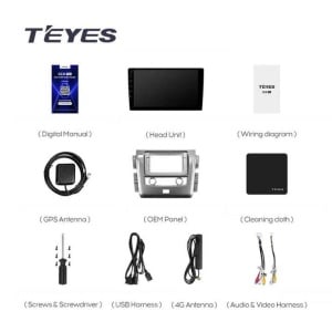 Navigatie Auto Teyes CC3 360° Nissan Patrol Y62 2010-2020 6+128GB 9" QLED Octa-core 1.8Ghz, Android 4G Bluetooth 5.1 DSP - Img 8