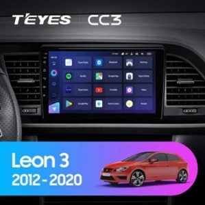 Navigatie Auto Teyes CC3 360° Seat Leon 3 2012-2020 6+128GB 9" QLED Octa-core 1.8Ghz, Android 4G Bluetooth 5.1 DSP - Img 2