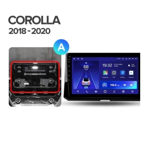 Navigatie Auto Teyes CC3 360° Toyota Corolla 12 2018-2020 6+128GB 10.2" QLED Octa-core 1.8Ghz, Android 4G Bluetooth 5.1 DSP - Img 8