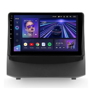 Navigatie Auto Teyes CC3 Ford Fiesta 6 2008-2019 6+128GB 9" QLED Octa-core 1.8Ghz Android 4G Bluetooth 5.1 DSP
