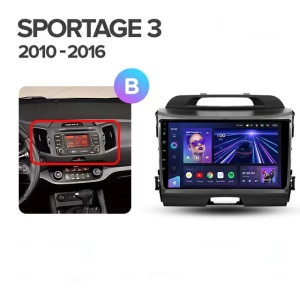 Navigatie Auto Teyes CC3L Kia Sportage 3 2010-2016 4+64GB 9" IPS Octa-core 1.6Ghz, Android 4G Bluetooth 5.1 DSP - Img 8