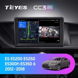 Navigatie Auto Teyes CC3L Lexus ES 2013-2018 4+32GB 9" IPS Octa-core 1.6Ghz, Android 4G Bluetooth 5.1 DSP - Img 2