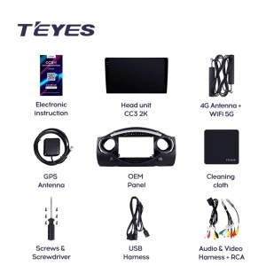 Navigatie Auto Teyes CC3L MINI 2000-2006 4+32GB 9" IPS Octa-core 1.6Ghz, Android 4G Bluetooth 5.1 DSP - Img 7