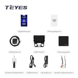 Navigatie Auto Teyes CC4 Ford Mondeo 4 2014-2022 6+128GB 9.5" QLED Octa-core 2.7Ghz, Android 4G Bluetooth 5.1 DSP - Img 4