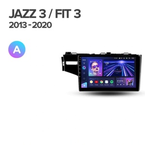 Navigatie Auto Teyes CC4 Honda Jazz 3 2013-2020 6+64GB 10.36" QLED Octa-core 2.7Ghz, Android 4G Bluetooth 5.1 DSP