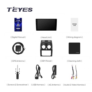 Navigatie Auto Teyes CC4 Nissan Qashqai 1 J10 2006-2013 6+128GB 9.5" QLED Octa-core 2.7Ghz, Android 4G Bluetooth 5.1 DSP - Img 6