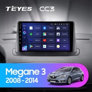 Navigatie Auto Teyes CC4 Renault Megane 3 2008-2014 6+128GB 9.5" QLED Octa-core 2.7Ghz, Android 4G Bluetooth 5.1 DSP - Img 2
