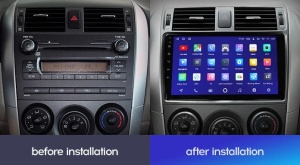 Navigatie Auto Teyes CC4 Toyota Corolla 10 2006-2013 6+128GB 9.5" QLED Octa-core 2.7Ghz, Android 4G Bluetooth 5.1 DSP - Img 2