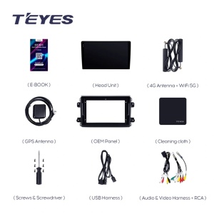 Navigatie Auto Teyes CC4L Fiat Ducato 2022-2023 6+64GB 9" QLED Qualcomm 2Ghz, Android 4G Bluetooth 5.1 DSP - Img 4