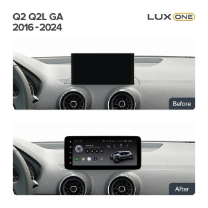 Navigatie Auto Teyes Lux One 360° Audi Q2 2017-2023 6+128GB 12.3" IPS Octa-core 2Ghz, Android 4G Bluetooth 5.1 DSP - Img 2
