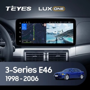 Navigatie Auto Teyes Lux One BMW Seria 3 E46 1997-2006 6+128GB 12.3" IPS Octa-core 2Ghz, Android 4G Bluetooth 5.1 DSP - Img 3