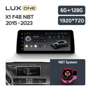 Navigatie Auto Teyes Lux One BMW X1 F48 2015-2023 EVO 6+128GB 12.3" IPS Octa-core 2Ghz, Android 4G Bluetooth 5.1 DSP - Img 1
