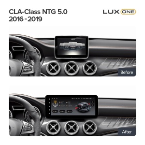 Navigatie auto Teyes Lux One Mercedes-Benz CLA C117 2016-2019 NTG 5.0 6+128GB 12.3” IPS Octa-Core 2.0 GHz Android 4G DSP Bluetooth 5.1 - Img 2