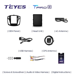 Navigatie Auto Teyes Tip Tesla TPRO 2 Ford Focus 3 2010-2018 3+32GB 9.7" QLED Octa-core 1.8Ghz, Android 4G Bluetooth 5.1 DSP - Img 7