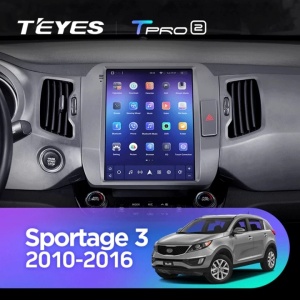 Navigatie Auto Teyes Tip Tesla TPRO 2 Kia Sportage 3 2010-2016 3+32GB 9.7" QLED Octa-core 1.8Ghz, Android 4G Bluetooth 5.1 DSP - Img 2