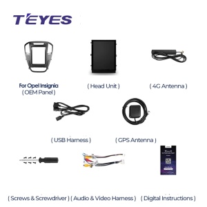 Navigatie Auto Teyes Tip Tesla TPRO 2 Opel Insignia 2008-2013 4+64GB 9.7" QLED Octa-core 1.8Ghz, Android 4G Bluetooth 5.1 DSP - Img 3