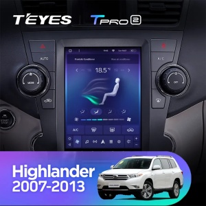 Navigatie Auto Teyes Tip Tesla TPRO 2 Toyota Highlander 2 2007-2013 4+64GB 9.7" QLED Octa-core 1.8Ghz, Android 4G Bluetooth 5.1 DSP - Img 4