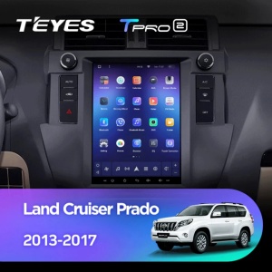 Navigatie Auto Teyes Tip Tesla TPRO 2 Toyota Land Cruiser Prado J150 2013-2017 4+64GB 9.7" QLED Octa-core 1.8Ghz, Android 4G Bluetooth 5.1 DSP - Img 2