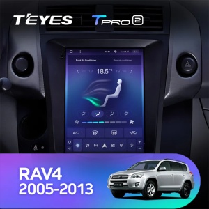 Navigatie Auto Teyes Tip Tesla TPRO 2 Toyota RAV4 XA30 2005-2013 4+64GB 9.7" QLED Octa-core 1.8Ghz, Android 4G Bluetooth 5.1 DSP - Img 4