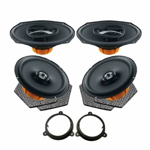 Pachet difuzoare auto Hertz Dieci dedicat Nissan Navara 2005-2015, RMS 90W