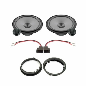 Pachet difuzoare auto Hertz Uno dedicat usi fata Mitsubishi Outlander 2012-2021, RMS 75W