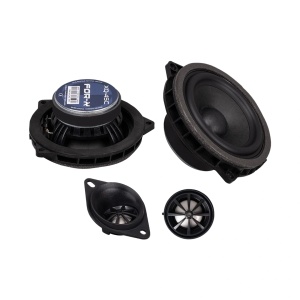 Pachet sistem audio Plug&Play For-X dedicat BMW Hifi XQ-45C XQ-452BMW + Amplificator Zapco HB 410 ADSP + Conectica dedicata - Img 2
