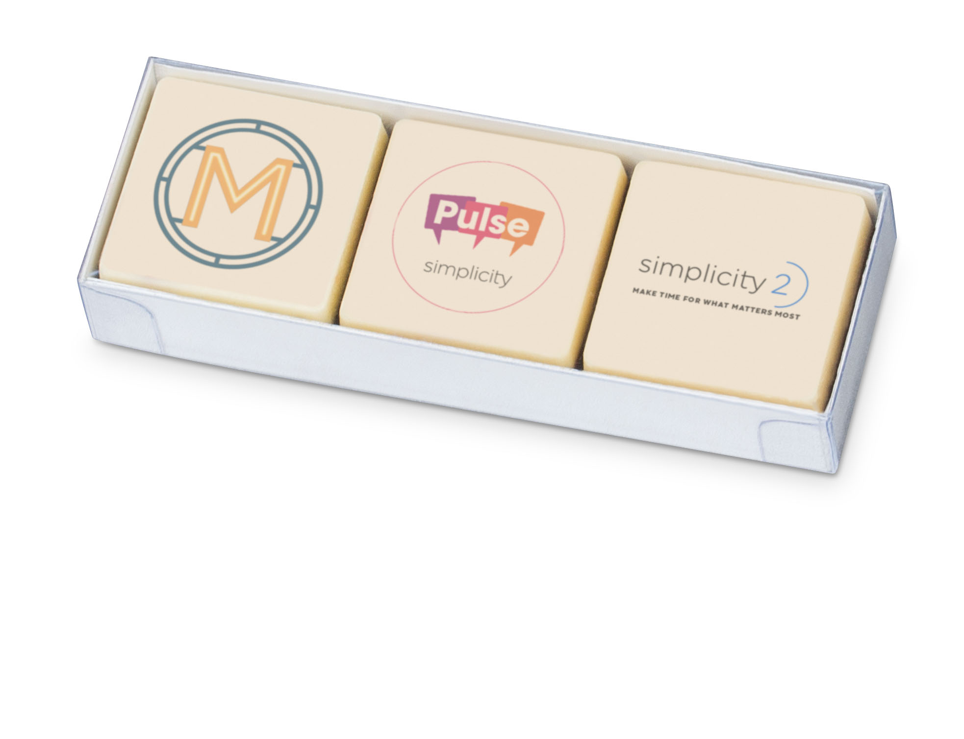 ChocoPrints Trio Mini cadou corporate personalizat