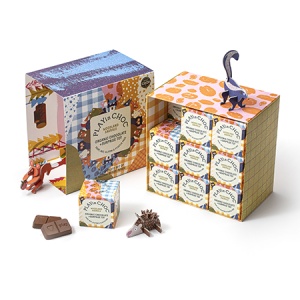 Colecție Cadou cu Jucărie "ToyChoc Box" - Animale din Pădure (2x10g) - Img 2