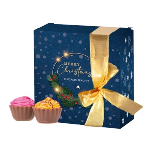 Colecție Premium "Chocolate Cupcakes" - 4 Praline Artizanale
