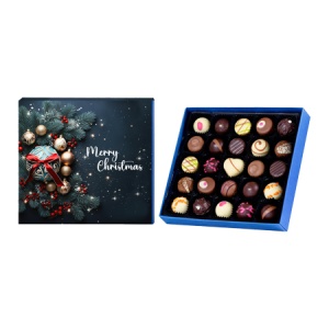 Cutie cu praline Blue Christmas 25
