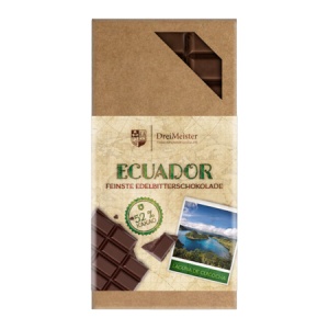 Ciocolată Neagră Single Origin Ecuador 52% (100g)