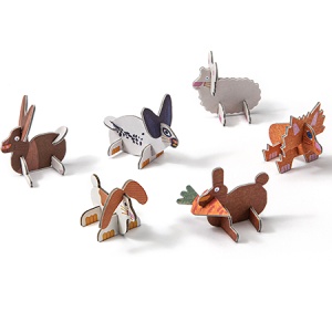 Colecție Cadou cu Jucărie "ToyChoc Box" - Colecția Iepurași (2x10g) - Img 3