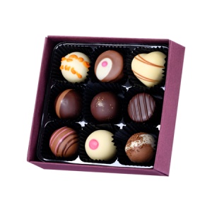Praline Belgiene Artizanale - Colecția Burgundy Dream 9 - Img 3