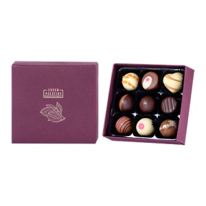Praline Belgiene Artizanale - Colecția Burgundy Dream 9 - Img 1
