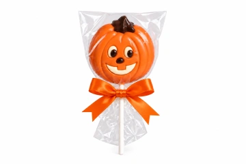 Ciocolata in forma de dovleac de Halloween