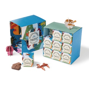 Colecție Cadou cu Jucărie "ToyChoc Box" - Animale Marine (2x10g) - Img 2