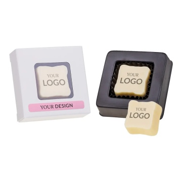 Ciocolata cu ambalaj personalizat cu sticker