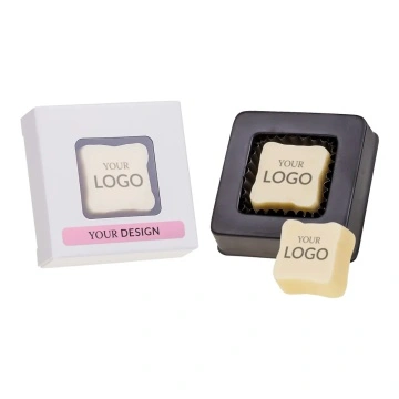 Ciocolata cu ambalaj personalizat cu sticker