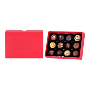 Praline Belgiene Artizanale - Colecția Elemental RED 12