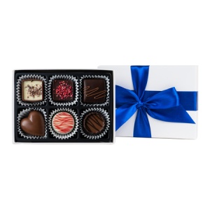 Praline Belgiene Premium - Cutie Cadou White L