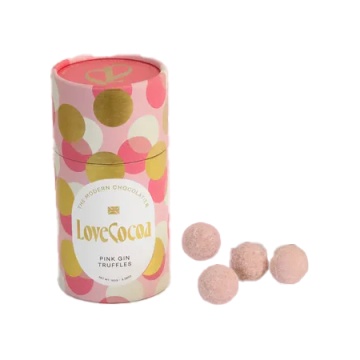 Trufe de Ciocolată "Love Cocoa" - Pink Gin 150 g