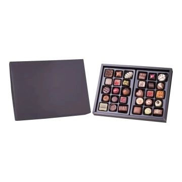 Cutie cu 30 praline belgiene personalizabila cu grafica individuala