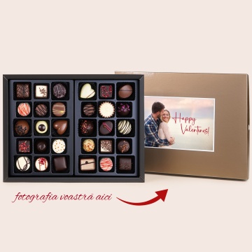 Cutie cu praline din ciocolată Postcard Maxi Valentine's