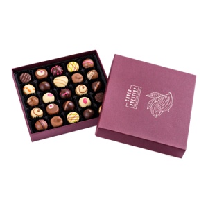 Praline Belgiene Artizanale - Colecția Burgundy Dream 25 - Img 2