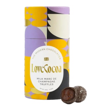 Trufe de Ciocolată "Love Cocoa" - Marc de Champagne 150 g - Img 2