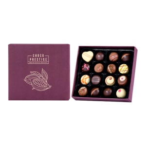 Praline Belgiene Artizanale - Colecția Burgundy Dream 16