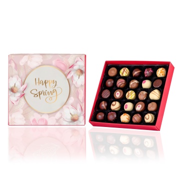 Praline Belgiene Artizanale - Red Spring 25
