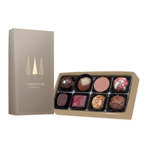 Sweet Christmas Greetings Beige