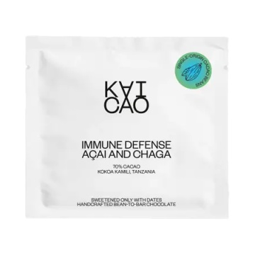 Ciocolată Funcțională 'Immune Defense' cu Acai și Chaga (30g)